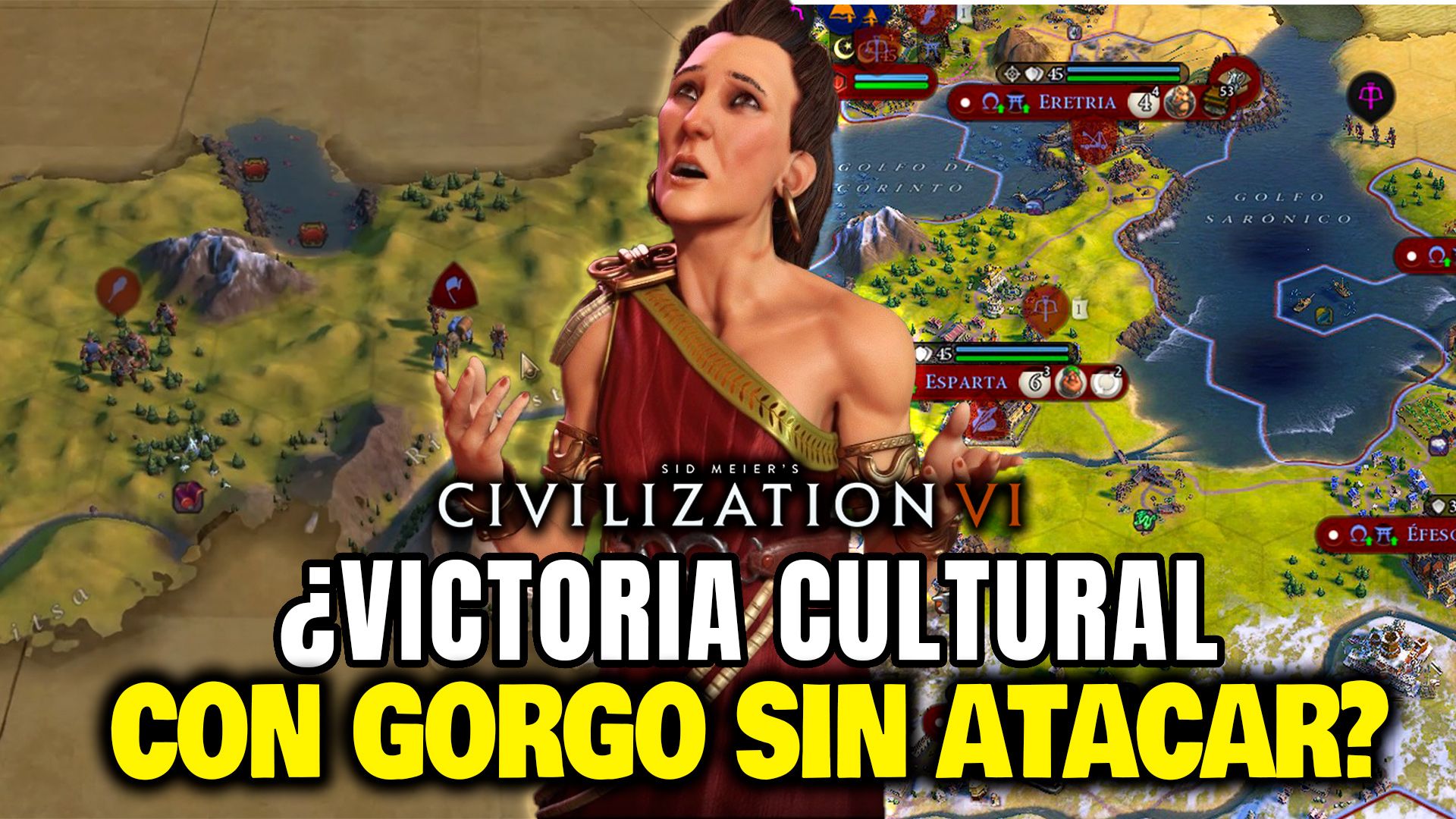 ¿Puede Gorgo ganar una victoria cultural sin guerras en Civilization VI?