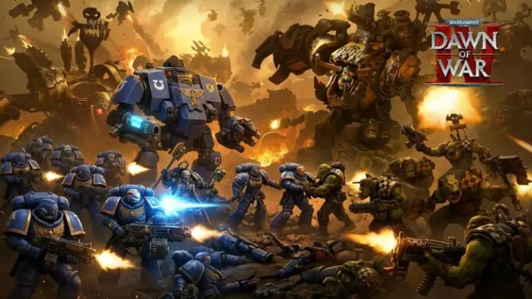 Dawn of War IV muestra su primer combate completo y los Orkos siguen usando el mismo plan maestro: gritar más fuerte