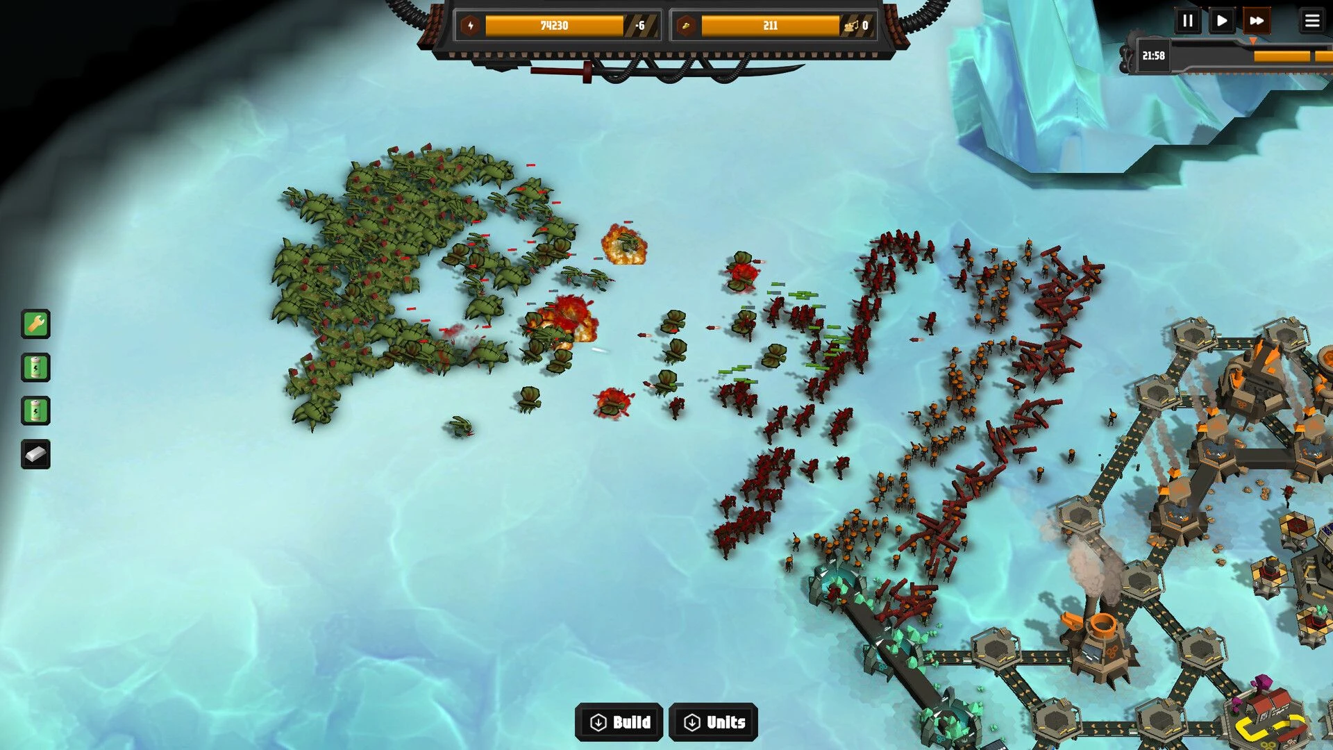 Una nueva estrategia mezcla automatización industrial, mechas y batallas masivas: Warfactory ya tiene playtest abierto